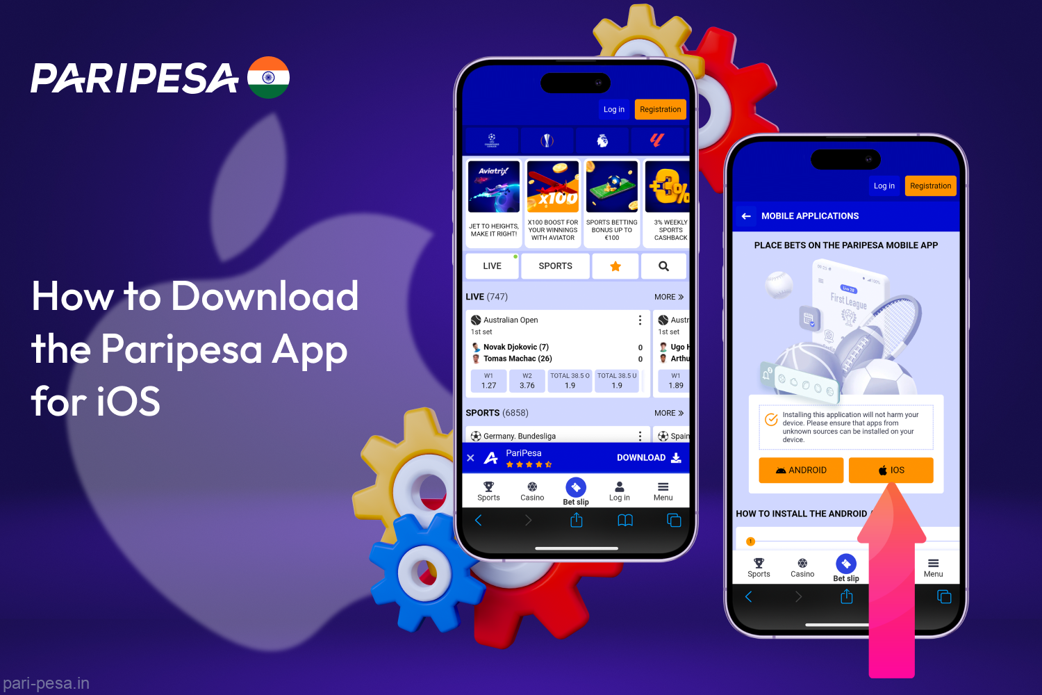 Step-by-Step Guide to Downloading the Paripesa iOS App