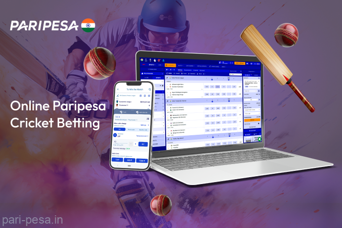 Paripesa offers Pre-Match and Live cricket betting for Indian players